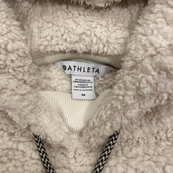 Athleta Tugga Sherpa Hoodie - Size Medium - Picture 6 of 6